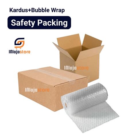 Jual Iniaja Packing Tambahan Kardusbubble Wrap Paket Lebih Aman