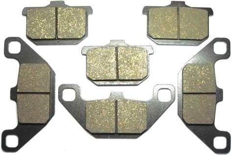 Master Chen Front Rear Brake Pads Brakes For Kawasaki Gpz 750 A1 A5 1983 1987