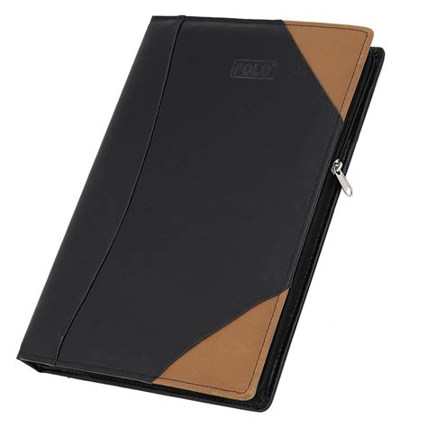 TULMAN PU Leather Executive File Folder for Certificate Professional A4 ...