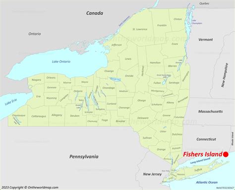 Fishers Island Map | New York, U.S. | Detailed Maps of Fishers Island