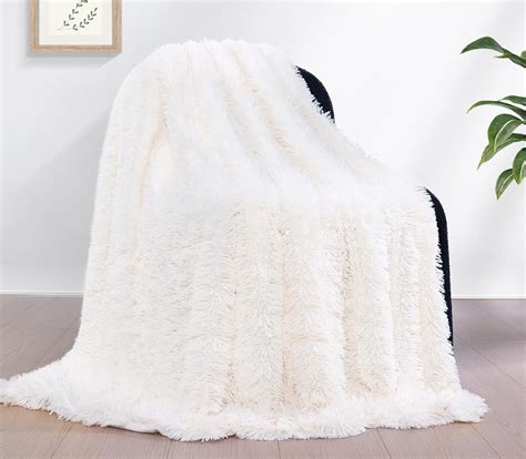 Kuscheldecke Flauschig Cm Super Weich Warme Decke Cremewei