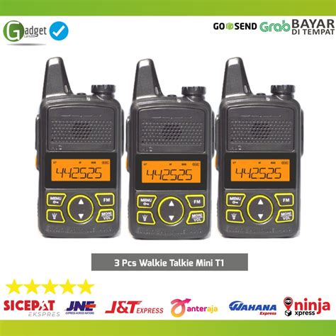 Jual Paket Unit Radio Ht Walkie Talkie Handy Talky Bf T Bft Mini