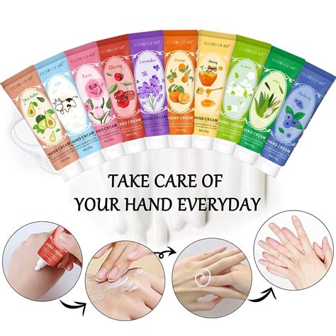 20 Pack Moisturizing Hand Lotion Gift Set - Natural Plant Fragrance ...