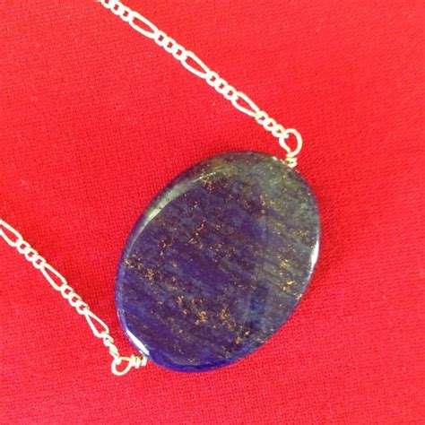 Lovely Lapis Necklace By Jmarkarenmccoun On Etsy