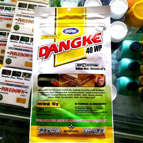 Insektisida DANGKE 40 WP 100 GRAM Original Lazada Indonesia