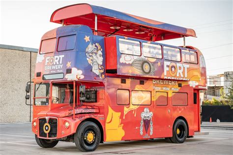 No Reserve: 1964 AEC Routemaster Double-Decker Party Bus w/Trailer for ...