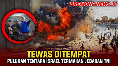 TERKAPAR SEKETIKA TNI HADANG TENTARA ISRAEL DENGAN RANJAU Ini Yang