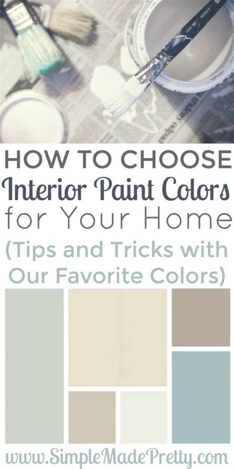 The Words How To Choose Interior Paint Colors For Your Home Tips And