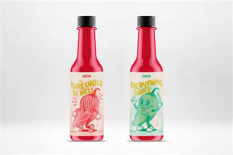 Cochili Hot Sauce Package Design Behance