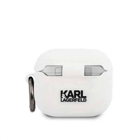 Karl Lagerfeld Airpods Cover Iconic Karl Hvid Elgiganten