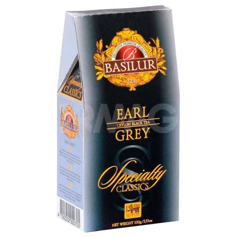 Чай черный Basilur листовой Избранная классика Earl Grey (100 г) - IRMAG.RU