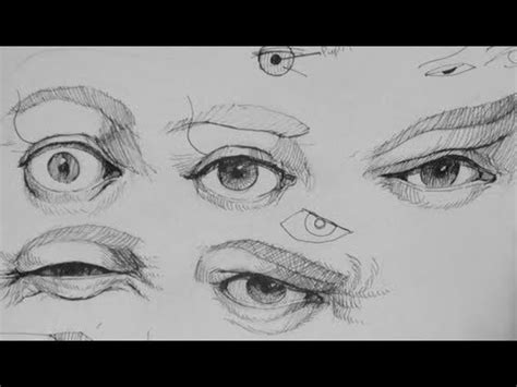 Pen & Ink Drawing Tutorials | How to draw realistic eye expressions ...