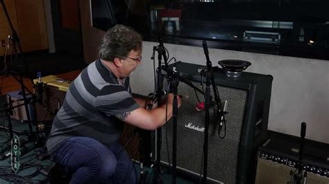 Recording Electric Guitar Session 4 Microphone Placement With Ross Hogarth Youtube