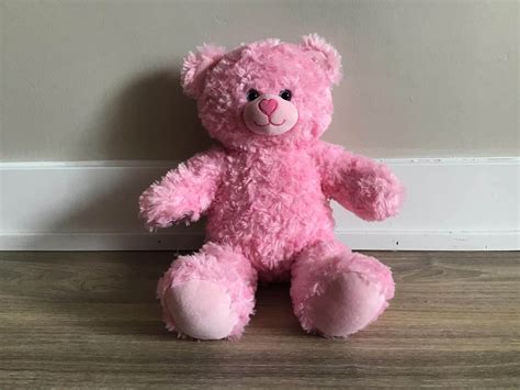 Pink Fluffy Teddy Bear