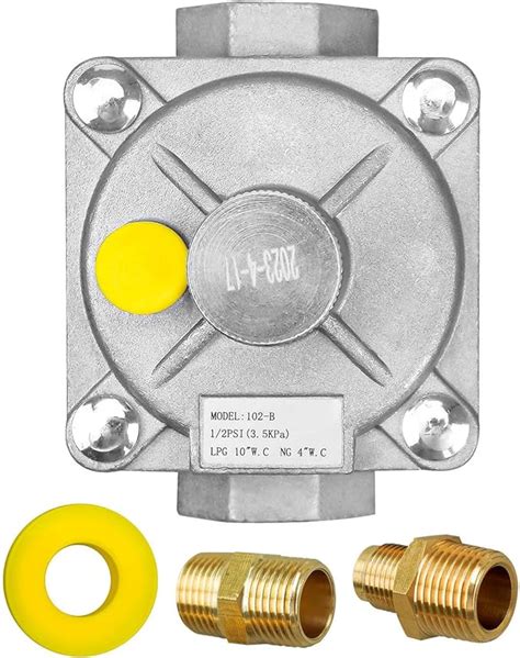 Amazon QLZOZB 1 2 Natural Gas Pressure Regulator 1 2 FPT Thread