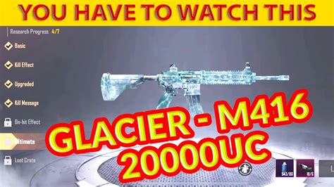 FINALLY UPGRADE MY M416 GLACIER HOW TO UPGRADE M416 GLACIER DP28