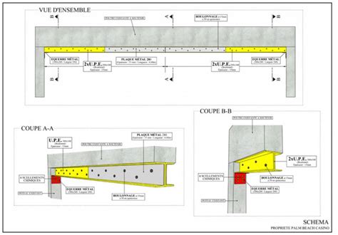 Plan De Structure B Ton Arm Bureau D Tude Du B Timent Nice