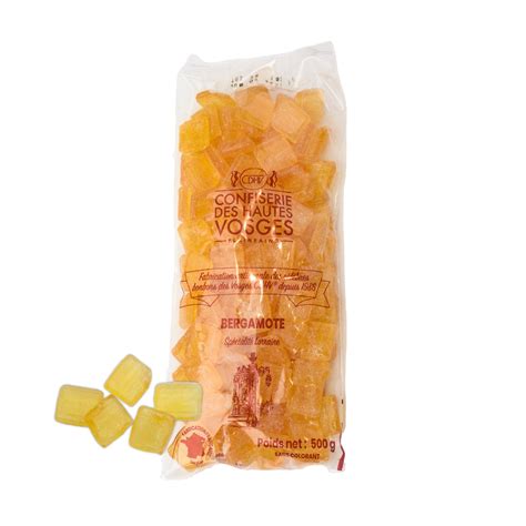 Bonbon Bergamote Spécialité Lorraine 500 g CDHV