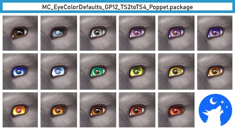 TS2toTS4 Poppet Default Replacement Eyes By MonoChaos MonoChaos S Sims CC