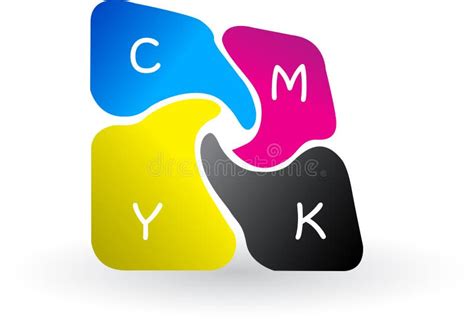 Cmyk Logo Stock Illustration Illustration Of Colour 16090028