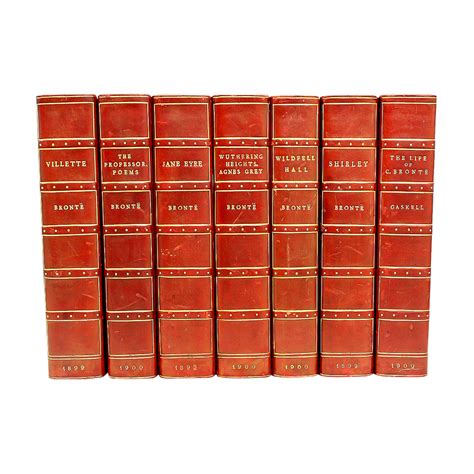 Charlotte Brontë, Emily Brontë, Anne Brontë Antique The Life & Works Of The Sisters Bronte ...