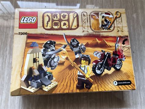 Lego Pharaoh s Quest Golden Staff Guardians 7306 絕版 興趣及遊戲 玩具 遊戲類