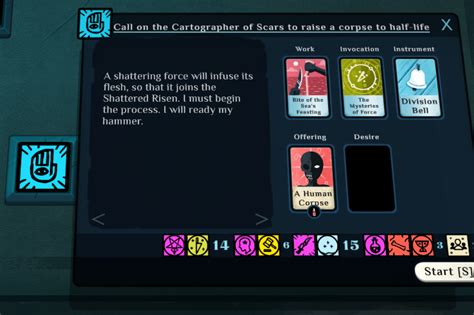 Cultist Simulator Console Commands For Achievements SteamAH