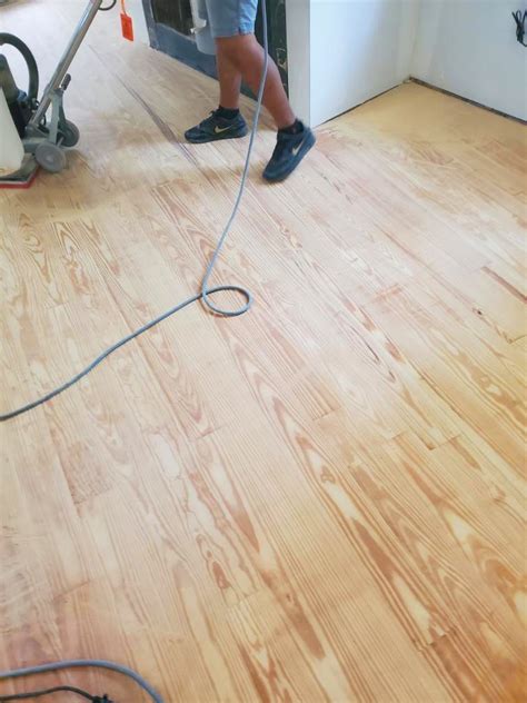 Refinishing Pine Floors For A Light Look Young House Love