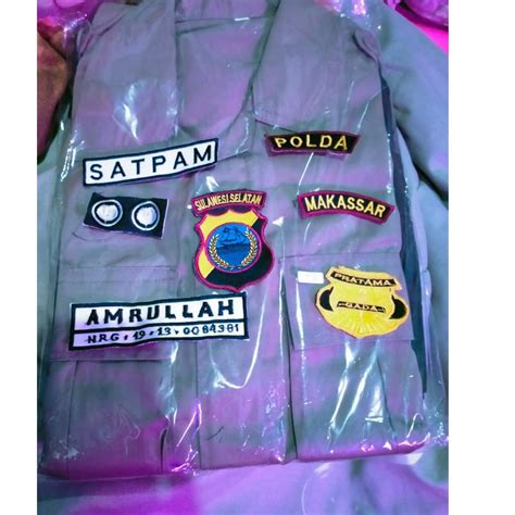 Jual Terbaru Sp Seragam Security Satpam Pdl Baru Seragam Dinas Seragam