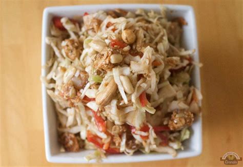 Spicy Thai Peanut Coleslaw