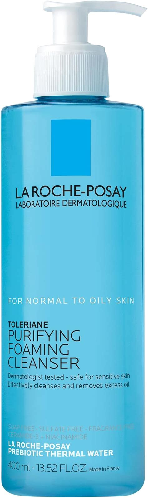 La Roche Posay Toleriane Purifying Foaming Cleanser For Normal To Oily