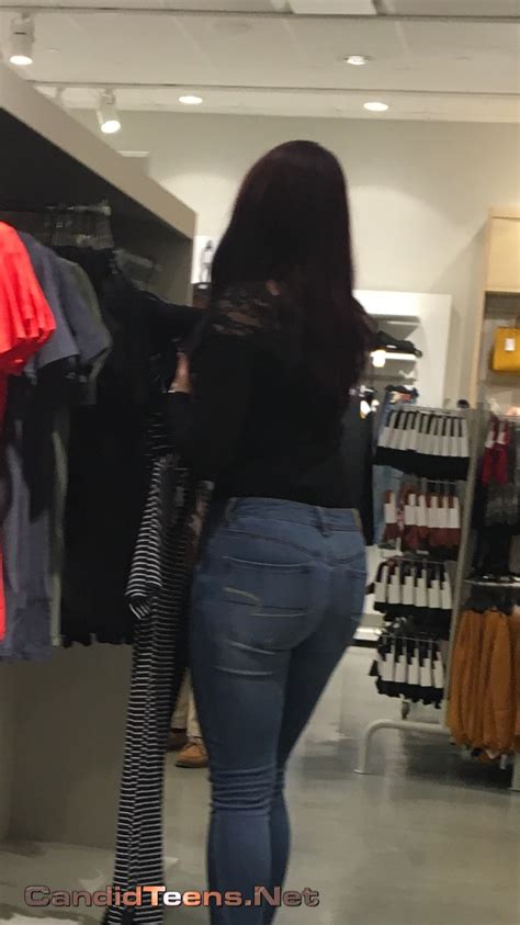 The Candidzone Perfect Jeans Tight Ass Candid Teens