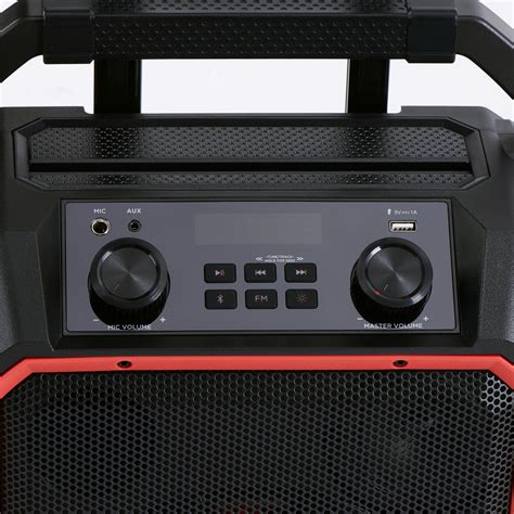 Blackweb Portable Bluetooth Party Speaker Black