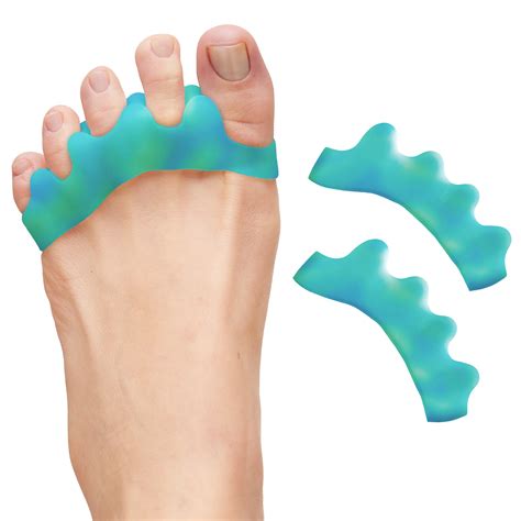 ZenToes Silicone Toe Spacers for Correct Toe Alignment, Bunion and
