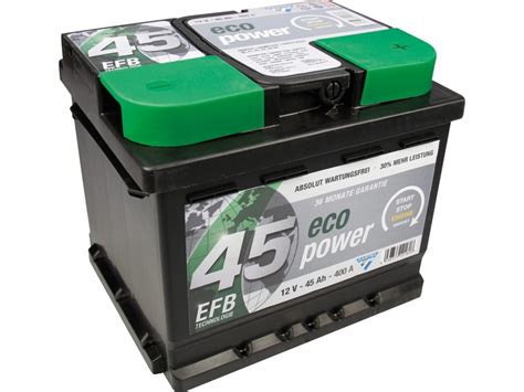 Cartec Starterbatterie Eco Power 45 Ah Kaufen Bei OBI