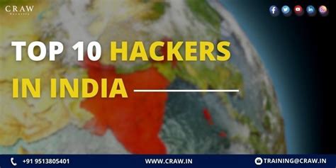 Top 10 Hackers In India Craw Security