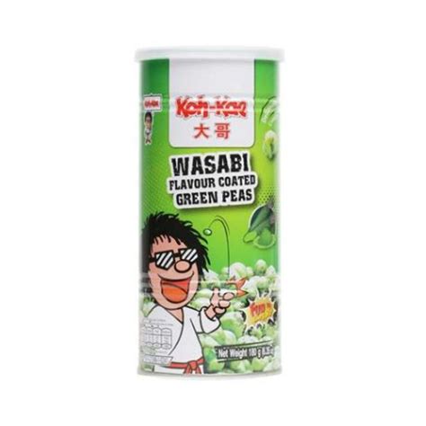 Koh Kae Wasabi Flavour Coated Green Peas 180gm