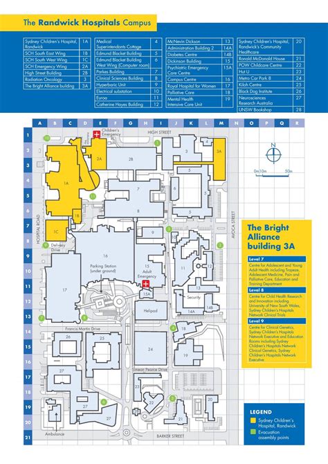 Sydney children's hospital map - Sydney children's hospital randwick ...