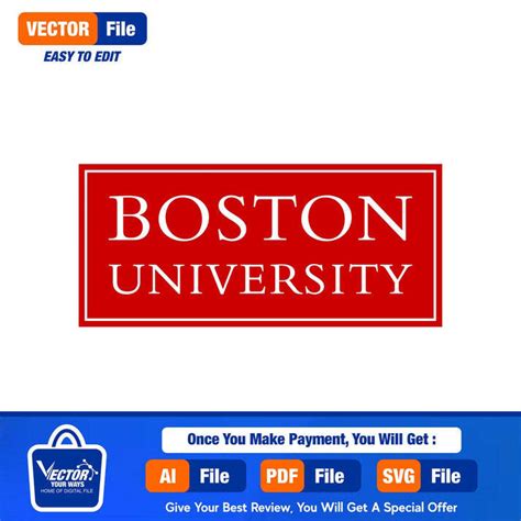 Boston University, Boston University Logo Vector, University Logo, Us ...