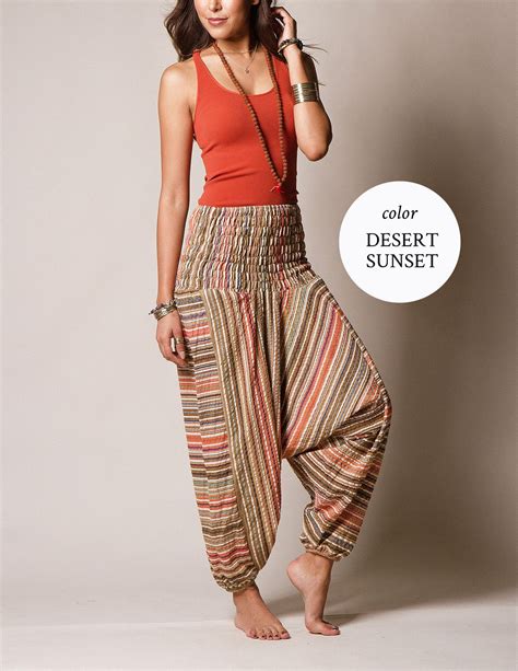 Indian Striped Harem Yoga Pants Unique Outfits Clothes Yoga Pants