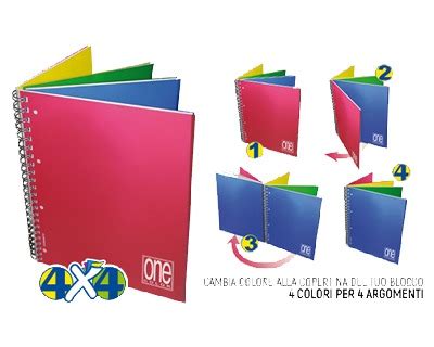 Blasetti One Color X Maxi Quaderno Spiralato Forato C Rigatura