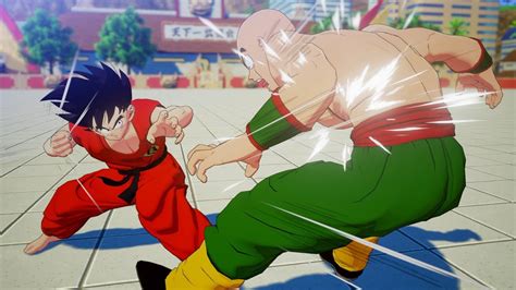 Goku Vs Tien Boss Fight Dragon Ball Z Kakarot The Rd World