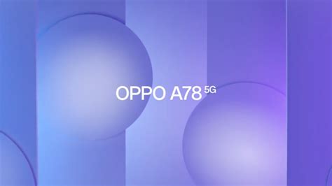 OPPO A78 5G Smartphone 8 8GB RAM Expansion 128GB ROM 33W