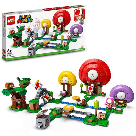 Buy Lego Super Mario Toads Treasure Hunt At Mighty Ape Australia