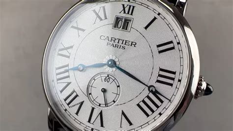 Cartier Rotonde De Cartier Grand Date W Cartier Watch Review