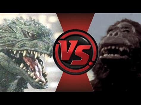 GODZILLA 2000 VS KING KONG 1962 QUEM VENCEU YouTube