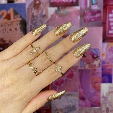 Gold Nail Designs Gold Nails Idea Gold Nails Ideas Gold Nails Design