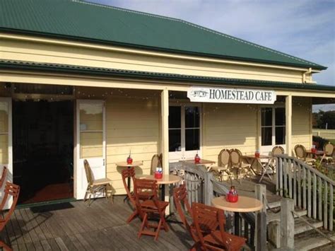 Menu at Howick Historical Village cafe, Auckland