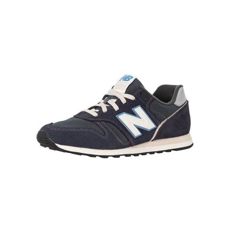 Baskets En Daim New Balance Homme Plat Lacets Bleu Bleu Cdiscount Chaussures