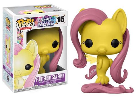Funko My Little Pony The Movie POP My Little Pony Fluttershy Sea Pony ...